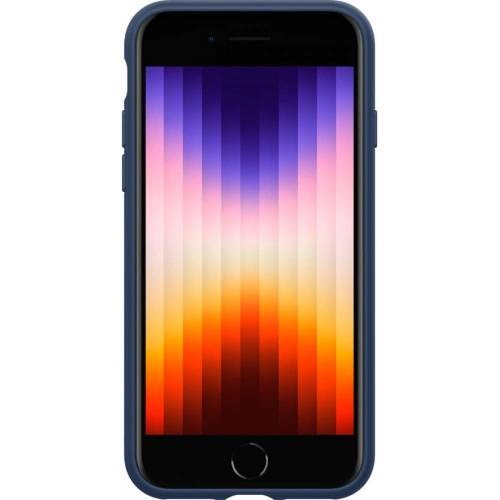 Etui Spigen Silicone Fit Apple iPhone SE 2022/SE 2020/8/7 Navy Blue
