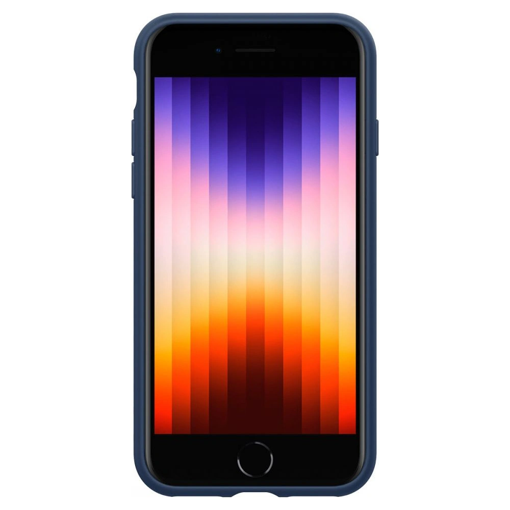 Hurtownia GSM - Etui Spigen Silicone Fit Apple iPhone SE 2022/SE 2020/8/7 Námořnická modrá - SPN2233BLU - {ean13} - Hurt