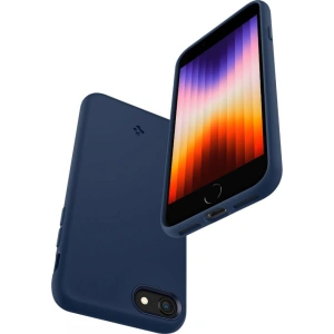 Hurtownia GSM - Case Spigen Silicone Fit Apple iPhone SE 2022/SE 2020/8/7 Marineblau - SPN2233BLU - {ean13} - Hurt