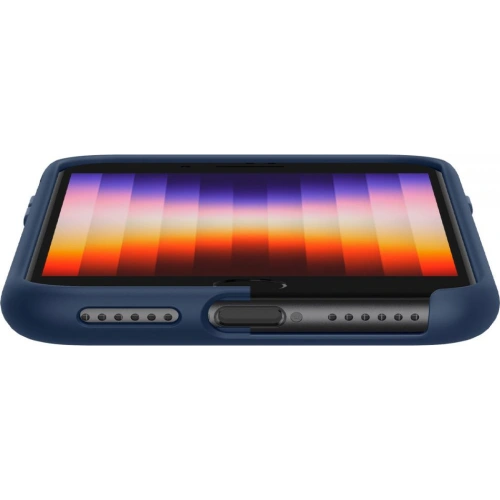 Etui Spigen Silicone Fit Apple iPhone SE 2022/SE 2020/8/7 Navy Blue