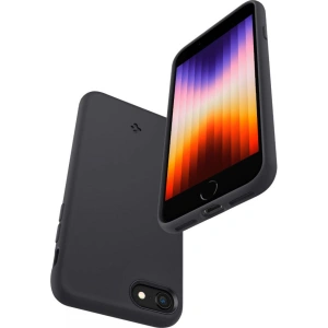 Hurtownia GSM - Case Spigen Silicone Fit Apple iPhone SE 2022/SE 2020/8/7 Schwarz - SPN2234BLK - {ean13} - Hurt