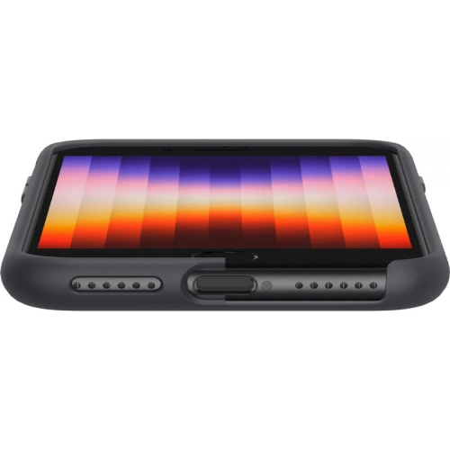 Etui Spigen Silicone Fit Apple iPhone SE 2022/SE 2020/8/7 Black