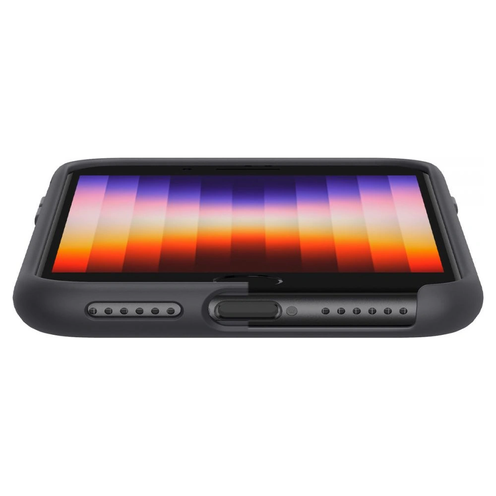 Hurtownia GSM - Etui Spigen Silicone Fit Apple iPhone SE 2022/SE 2020/8/7 černé - SPN2234BLK - {ean13} - Hurt