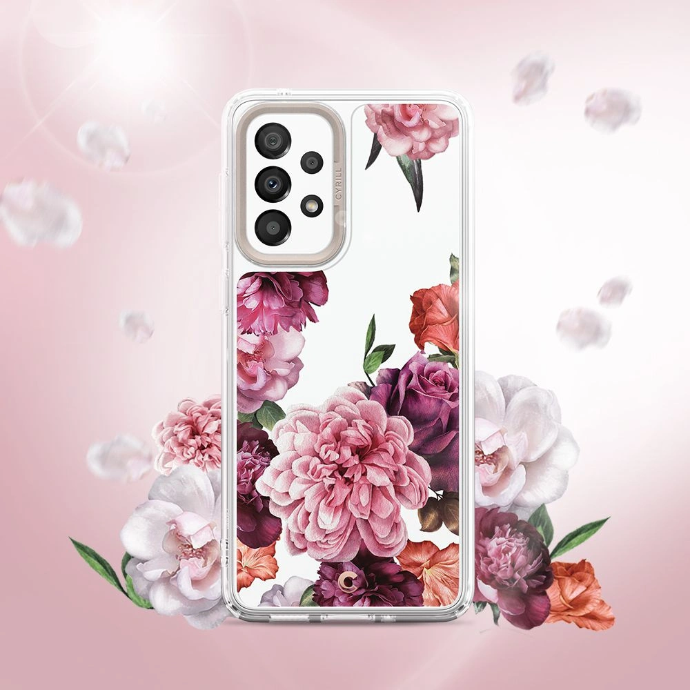 Hurtownia GSM - Etui Spigen Cyrill Cecile Samsung Galaxy A33 5G Růžová květinová - SPN2235RSFLO - {ean13} - Hurt