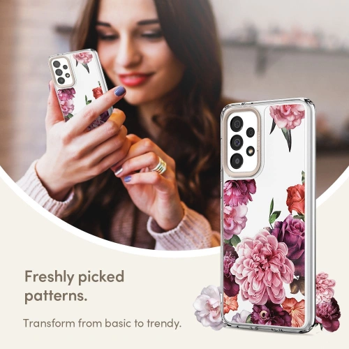Etui Spigen Cyrill Cecile Samsung Galaxy A33 5G Rose Floral