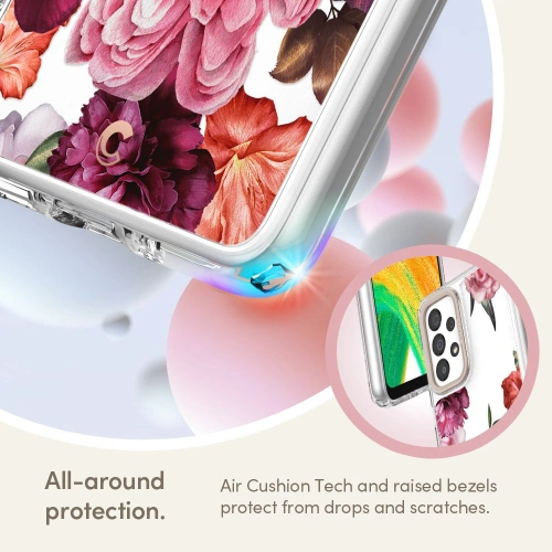 Etui Spigen Cyrill Cecile Samsung Galaxy A33 5G Rose Floral