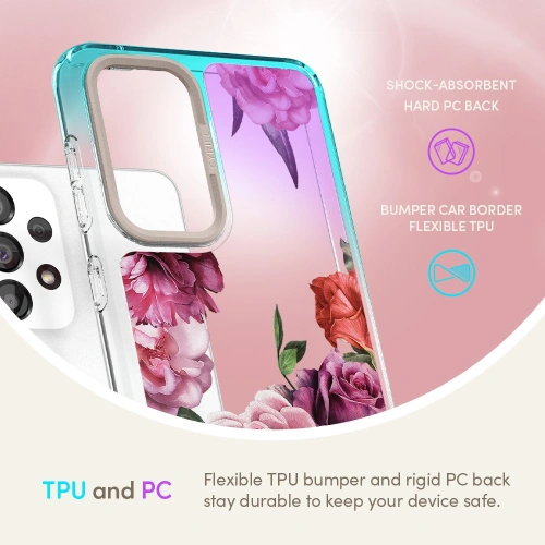 Etui Spigen Cyrill Cecile Samsung Galaxy A33 5G Rose Floral