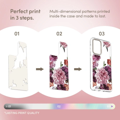 Etui Spigen Cyrill Cecile Samsung Galaxy A33 5G Rose Floral