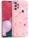 Etui Tech-Protect Floral Samsung Galaxy A13 LTE Pink