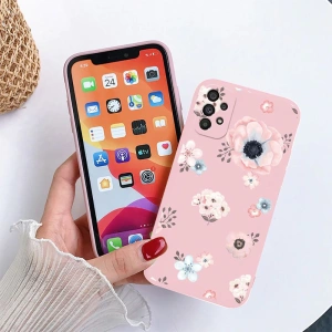Hurtownia GSM - Etui Tech-Protect Floral Samsung Galaxy A13 LTE Růžová - THP996PNK - {ean13} - Hurt