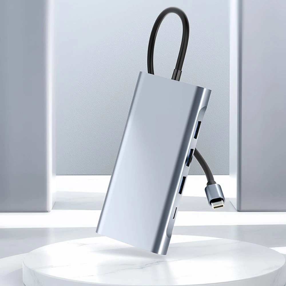 Hurtownia GSM - Hub 10w1 Tech-Protect V7 Šedá - THP998GRY - {ean13} - Hurt