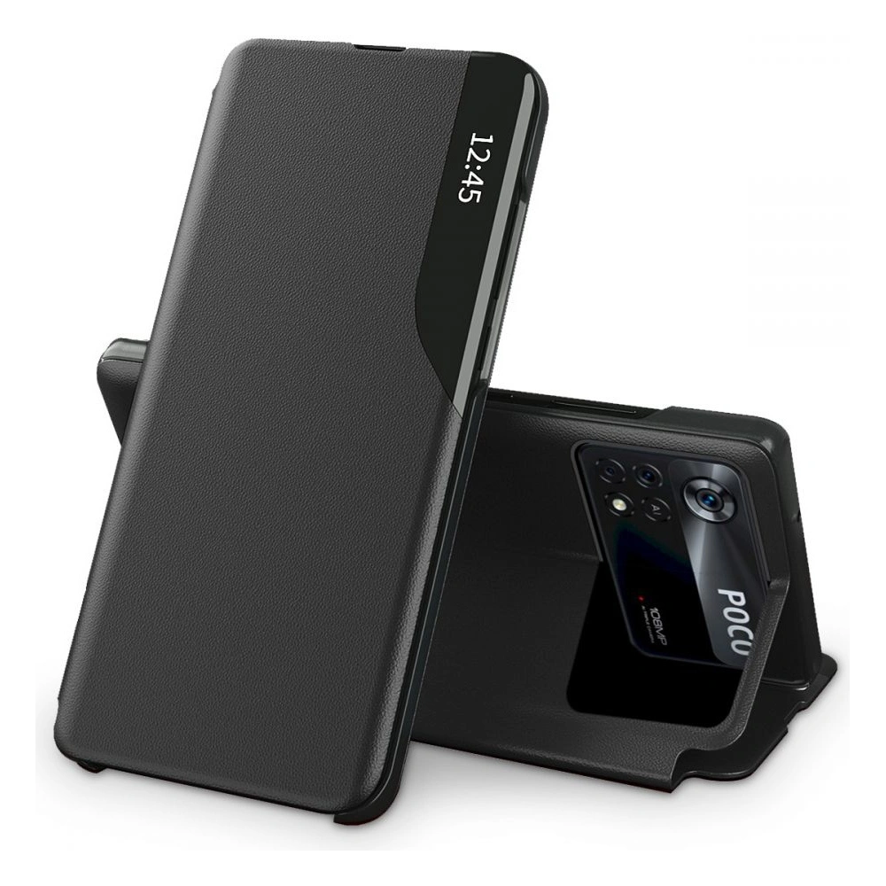 Hurtownia GSM - Etui Tech-Protect Smart View POCO X4 Pro 5G Černé - THP999BLK - {ean13} - Hurt