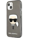 Hurtownia GSM - Etui Karl Lagerfeld KLHCP13MKHTUGLB Apple iPhone 13 černý/black hardcase Glitter Karl`s Head - KLD920BLK - {ean13} - Hurt