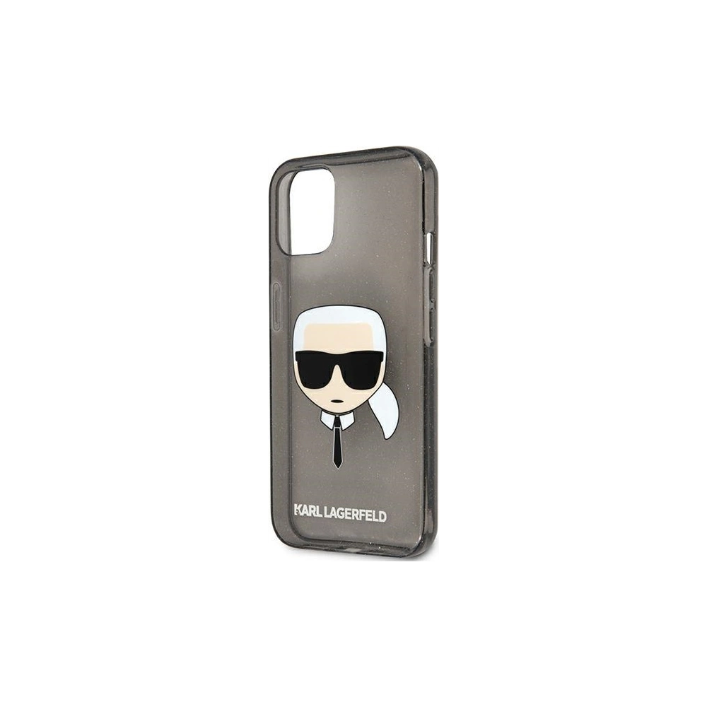 Hurtownia GSM - Etui Karl Lagerfeld KLHCP13MKHTUGLB Apple iPhone 13 czarny/black hardcase Glitter Karl`s Head - KLD920BLK - {ean13} - Hurt