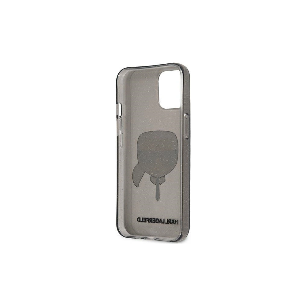 Hurtownia GSM - Etui Karl Lagerfeld KLHCP13MKHTUGLB Apple iPhone 13 czarny/black hardcase Glitter Karl`s Head - KLD920BLK - {ean13} - Hurt