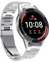 Bransoleta PURO Metal Stainless Steel Band Samsung Galaxy Watch 4/4 Classic (srebrny)