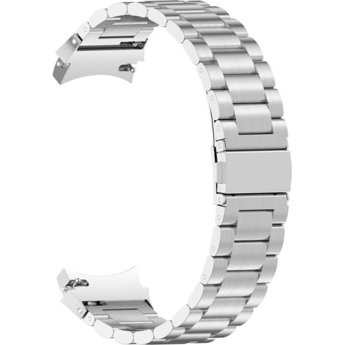 Bransoleta PURO Metal Stainless Steel Band Samsung Galaxy Watch 4/4 Classic (srebrny)