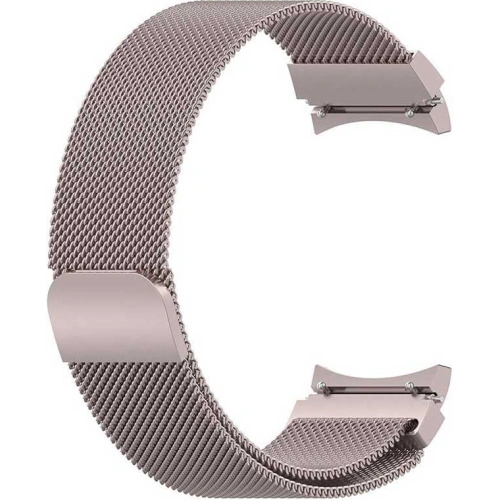 Bransoleta PURO Milanese Magnetic Band Samsung Galaxy Watch 4/4 Classic (różowe złoto)