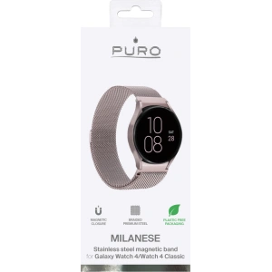 Wholesale PURO Milanese Magnetic Band Samsung Galaxy Watch 4/4 Classic (rose gold) - PUR570RS - {ean13} - Hurt
