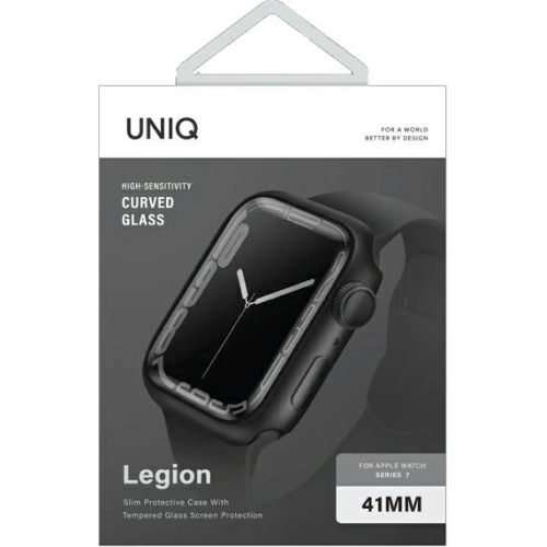 Etui UNIQ Legion Apple Watch 4/5/6/7/SE/8/9 40/41mm czarny/black