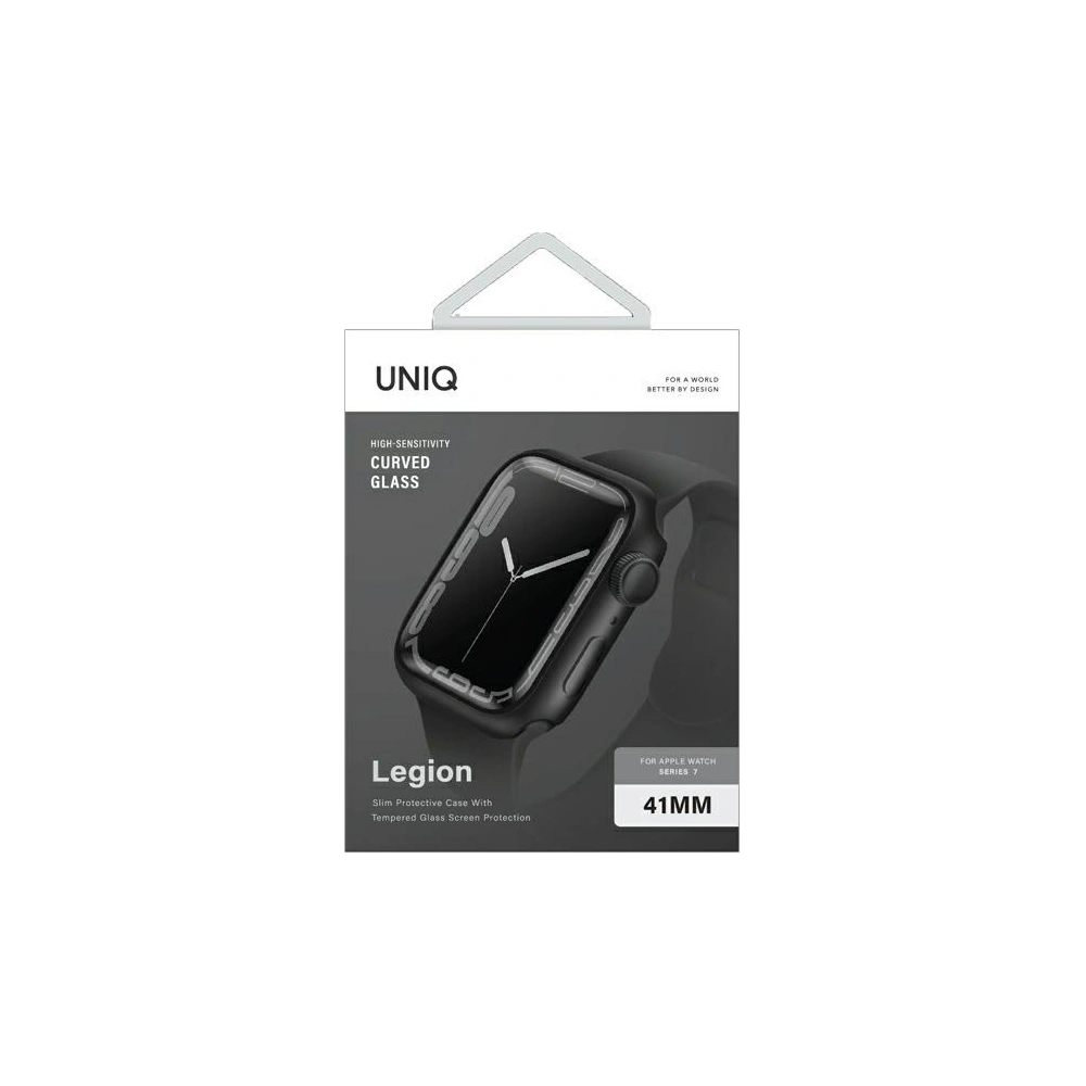 Hurtownia GSM - Etui UNIQ Legion Apple Watch 4/5/6/7/SE/8/9 40/41mm černý/black - UNIQ613BLK - {ean13} - Hurt