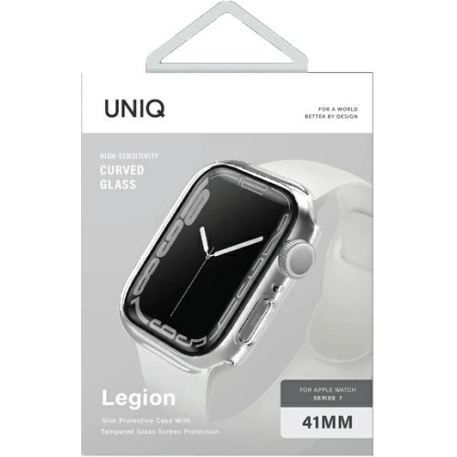 Etui UNIQ Legion Apple Watch 4/5/6/7/SE/8/9 40/41mm przezroczysty/clear