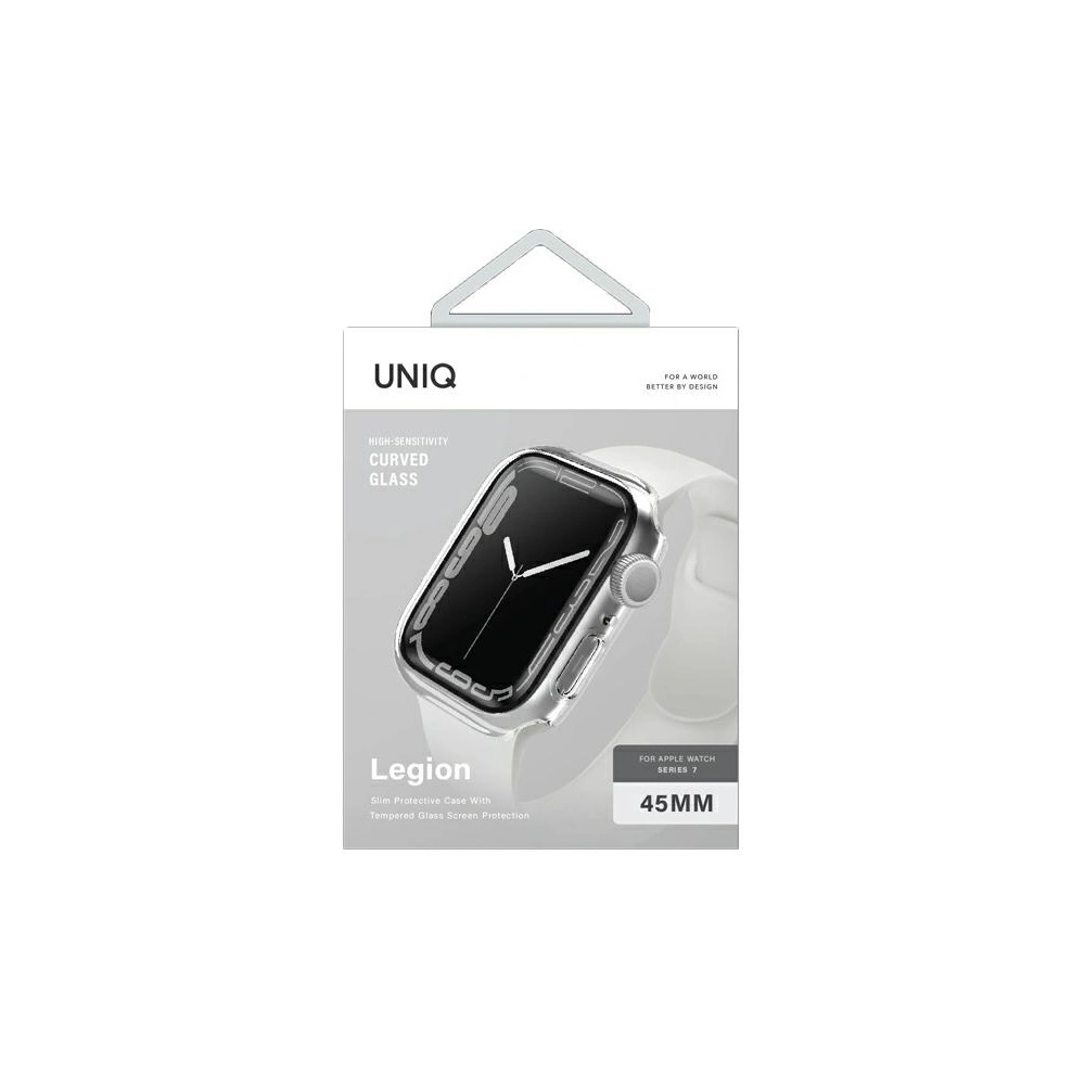 Hurtownia GSM - Etui UNIQ Legion Apple Watch 4/5/6/7/8/9/SE 44/45mm průhledný/clear - UNIQ617CL - {ean13} - Hurt