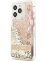Hurtownia GSM - Etui Guess GUHCP13LLFLSD Apple iPhone 13 Pro zlatý/gold hardcase Paisley Liquid Glitter - GUE1675GLD - {ean13} - Hurt