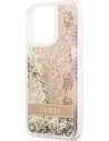 Hurtownia GSM - Etui Guess GUHCP13LLFLSD Apple iPhone 13 Pro zlatý/gold hardcase Paisley Liquid Glitter - GUE1675GLD - {ean13} - Hurt