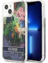 Hurtownia GSM - Etui Guess GUHCP13MLFLSB Apple iPhone 13 modrý/blue hardcase Flower Liquid Glitter - GUE1677BLU - {ean13} - Hurt