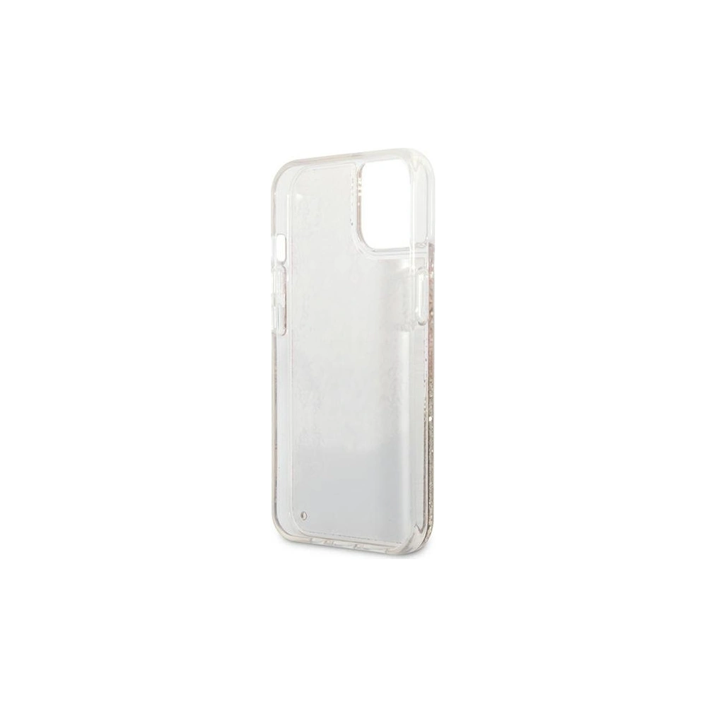 Hurtownia GSM - Case Guess GUHCP13MLFLSD Apple iPhone 13 gold/hartschale Paisley Flüssigglitzer - GUE1678GLD - {ean13} - Hurt