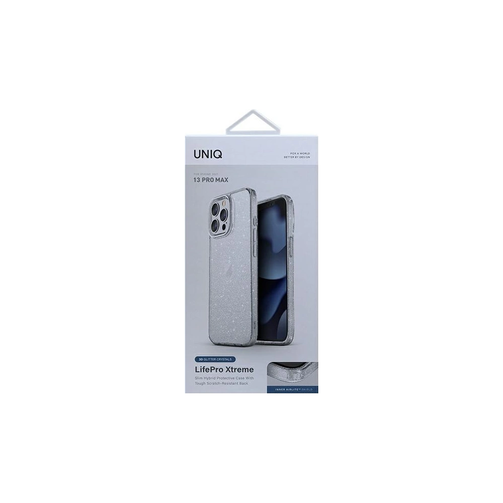 Hurtownia GSM - Etui UNIQ LifePro Xtreme Apple iPhone 13 Pro Max przezroczysty/tinsel lucent - UNIQ621TINLUC - {ean13} - Hurt
