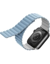 Pasek UNIQ Revix Apple Watch 4/5/6/7/SE/8/9/10 40/41/42mm Reversible Magnetic bílý-modrý/white-blue