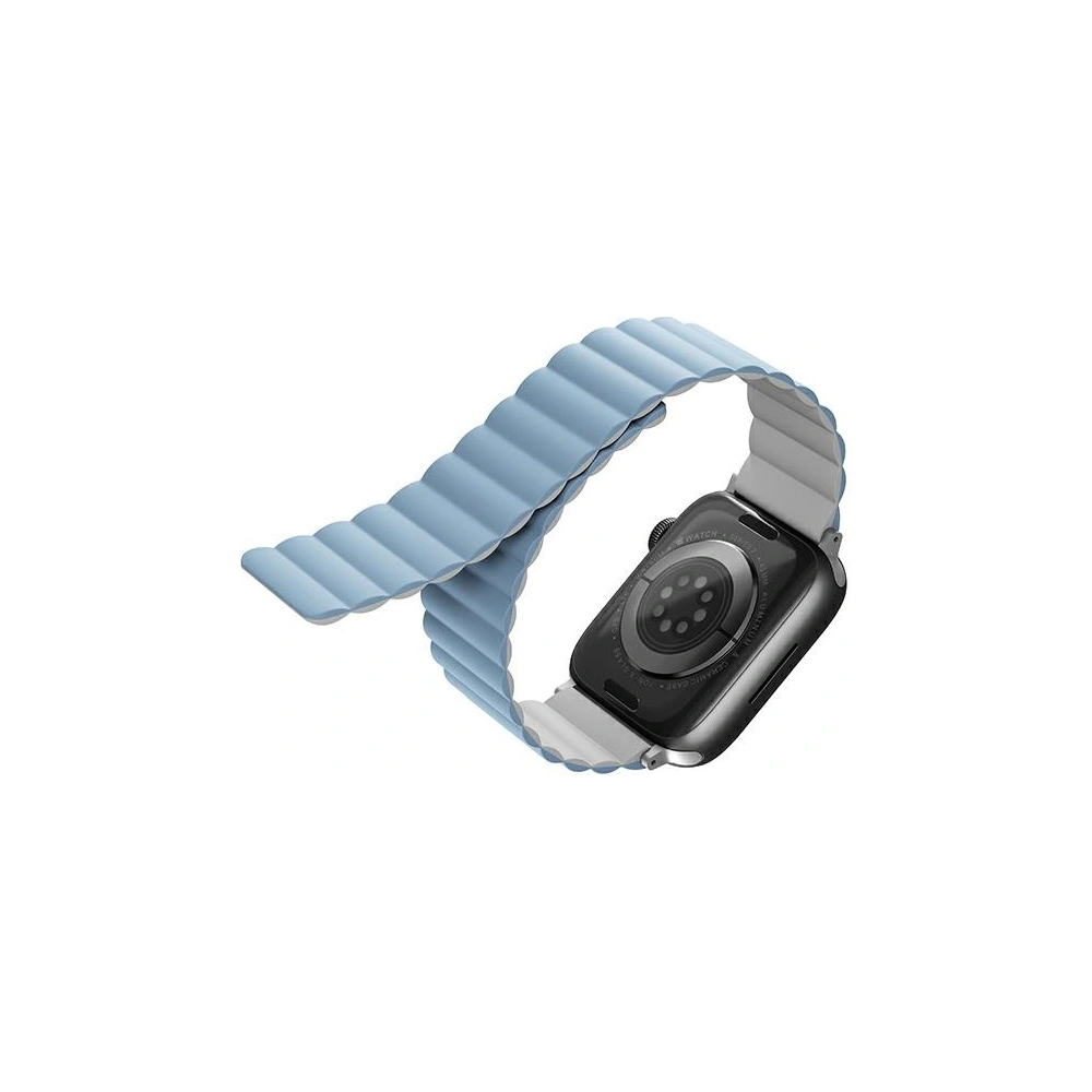 Hurtownia GSM - Pasek UNIQ Revix Apple Watch 4/5/6/7/SE/8/9/10 40/41/42mm Reversible Magnetic bílý-modrý/white-blue - UNIQ622WHTBLU - {ean13} - Hurt