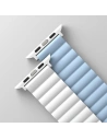 Wholesale UNIQ Revix strap Apple Watch 4/5/6/7/SE/8/9/10 40/41/42mm Reversible Magnetic white-blue - UNIQ622WHTBLU - {ean13} - Hurt