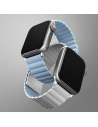 Wholesale UNIQ Revix strap Apple Watch 4/5/6/7/SE/8/9/10 40/41/42mm Reversible Magnetic white-blue - UNIQ622WHTBLU - {ean13} - Hurt