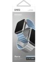 Wholesale UNIQ Revix strap Apple Watch 4/5/6/7/SE/8/9/10 40/41/42mm Reversible Magnetic white-blue - UNIQ622WHTBLU - {ean13} - Hurt