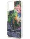 Hurtownia GSM - Etui Guess GUHCP13SLFLSB Apple iPhone 13 mini niebieski/blue hardcase Flower Liquid Glitter - GUE1680BLU - {ean13} - Hurt