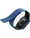 UNIQ Revix Apple Watch 4/5/6/7/SE/8/9/10 40/41/42mm Umkehrbar Magnetic schwarz-blau/black-blue