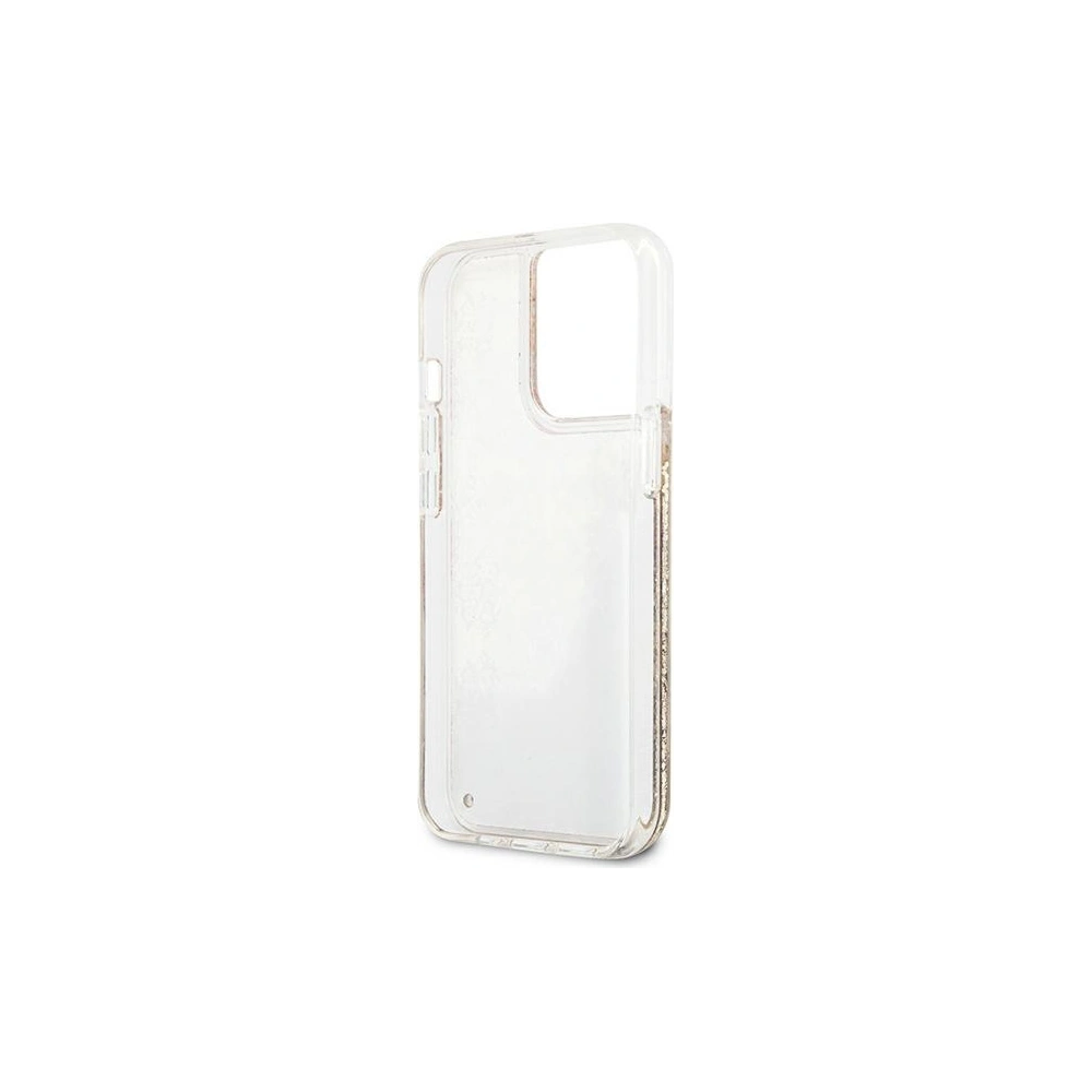 Wholesale Guess GUHCP13XLFLSD Apple iPhone 13 Pro Max gold hardcase Paisley Liquid Glitter - GUE1684GLD - {ean13} - Hurt