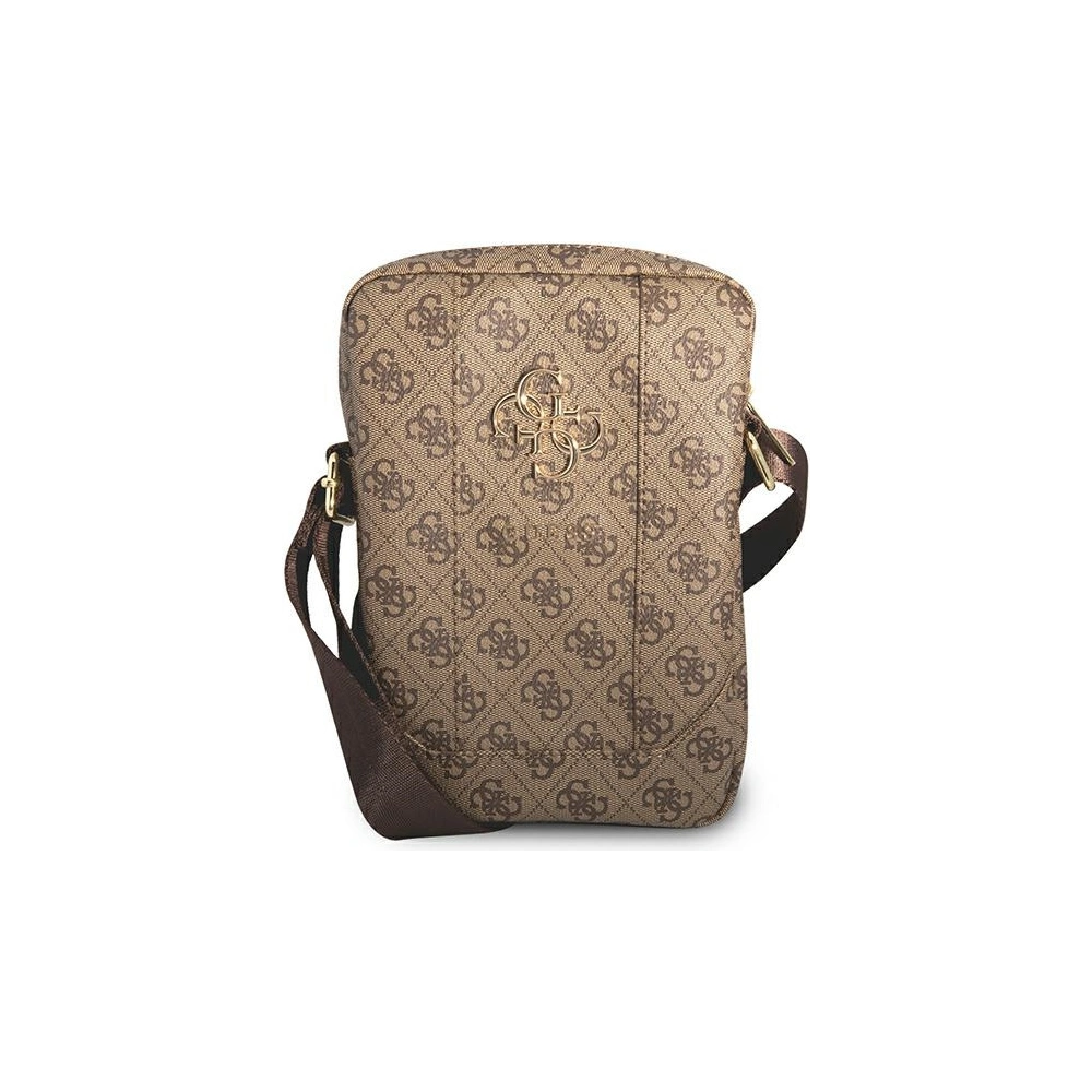 Hurtownia GSM - Torba Guess GUTB10G4GFBR 10 cali brązowa/brown 4G Big Metal Logo - GUE1686BR - {ean13} - Hurt