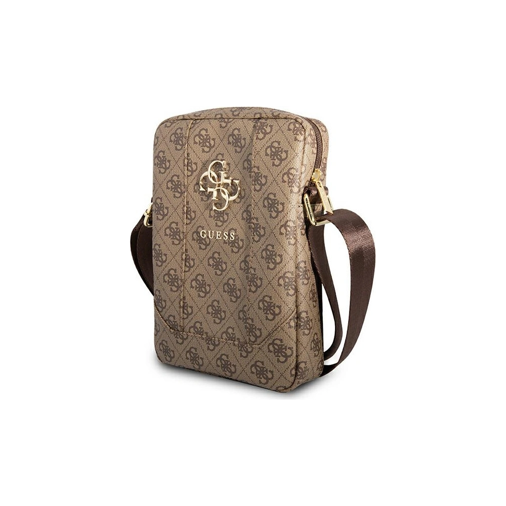 Hurtownia GSM - Taška Guess GUTB10G4GFBR 10 palců hnědá/brown 4G Big Metal Logo - GUE1686BR - {ean13} - Hurt