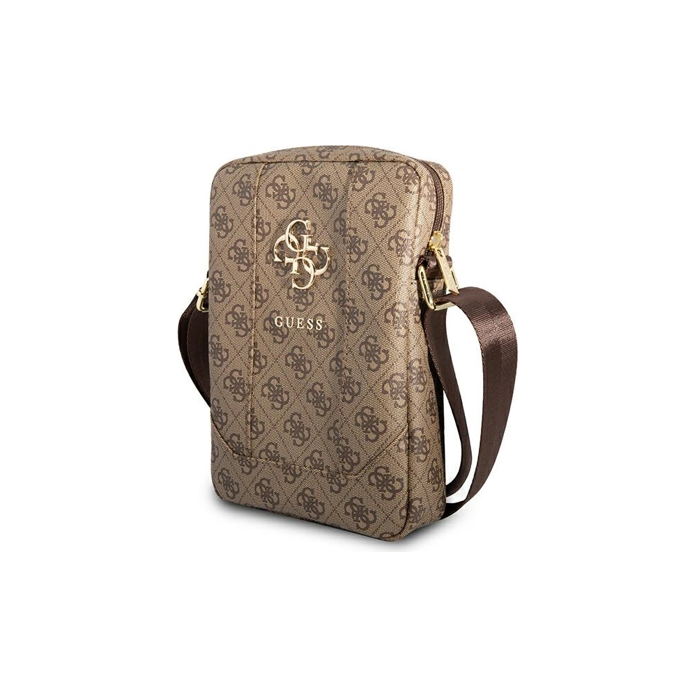 Hurtownia GSM - Torba Guess GUTB8G4GFBR 8 palců hnědá/brown 4G Big Metal Logo - GUE1689BR - {ean13} - Hurt