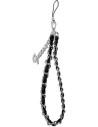 Zawieszka Guess GUSTSASSK Phone Strap czarny/black Chain Metal Logo Charm