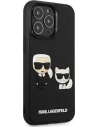 Hurtownia GSM - Etui Karl Lagerfeld KLHCP13L3DRKCK Apple iPhone 13 Pro černý/black hardcase Karl&Choupette Ikonik 3D - KLD921BLK - {ean13} - Hurt