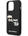 Hurtownia GSM - Etui Karl Lagerfeld KLHCP13L3DRKCK Apple iPhone 13 Pro černý/black hardcase Karl&Choupette Ikonik 3D - KLD921BLK - {ean13} - Hurt