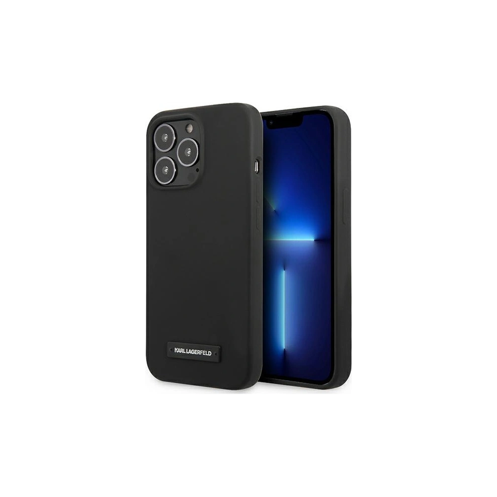 Hurtownia GSM - Etui Karl Lagerfeld KLHCP13LSLMP1K Apple iPhone 13 Pro hardcase černý/black silikonová deska - KLD922BLK - {ean13} - Hurt