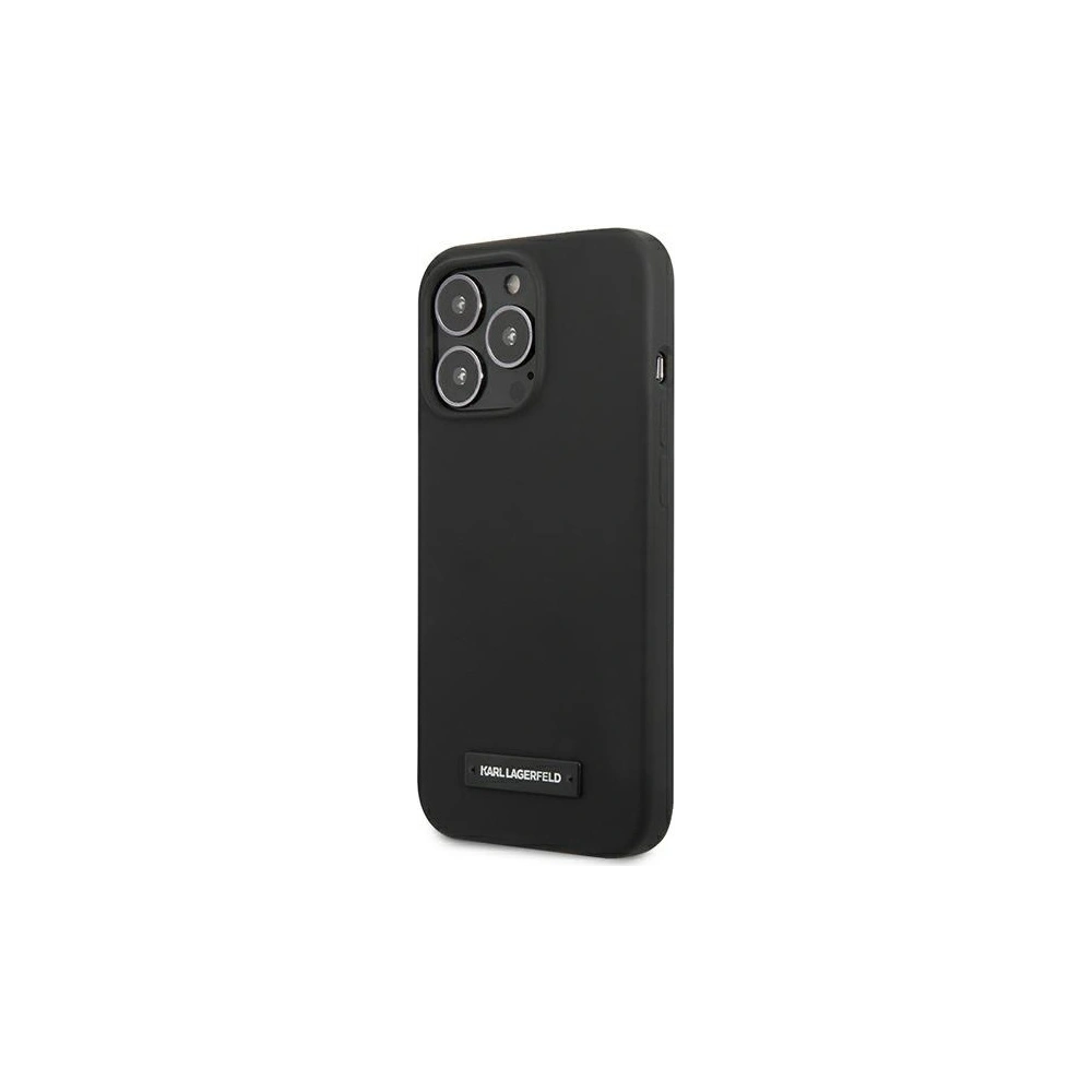Hurtownia GSM - Etui Karl Lagerfeld KLHCP13LSLMP1K Apple iPhone 13 Pro hardcase černý/black silikonová deska - KLD922BLK - {ean13} - Hurt