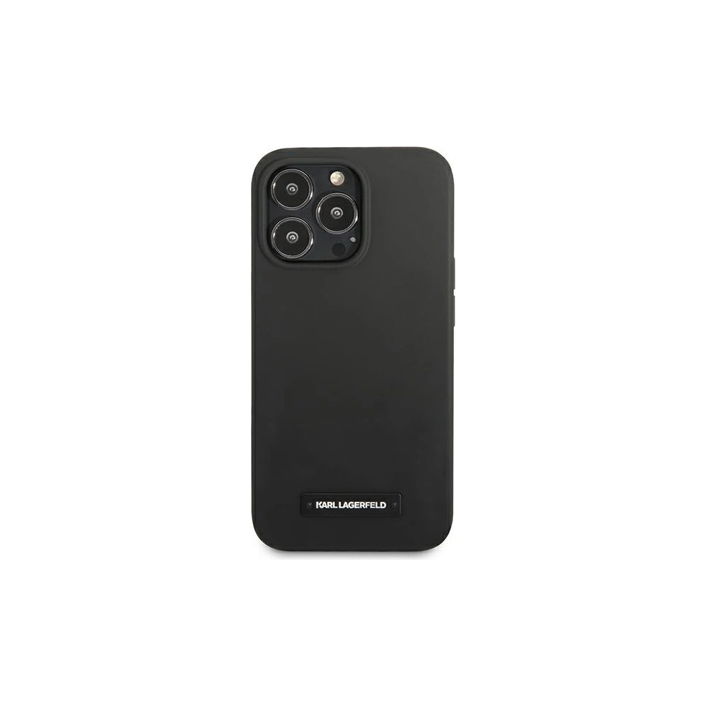 Wholesale Karl Lagerfeld KLHCP13LSLMP1K Apple iPhone 13 Pro hardcase black Silicone Plaque - KLD922BLK - {ean13} - Hurt