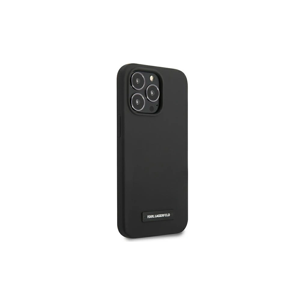Hurtownia GSM - Etui Karl Lagerfeld KLHCP13LSLMP1K Apple iPhone 13 Pro hardcase černý/black silikonová deska - KLD922BLK - {ean13} - Hurt
